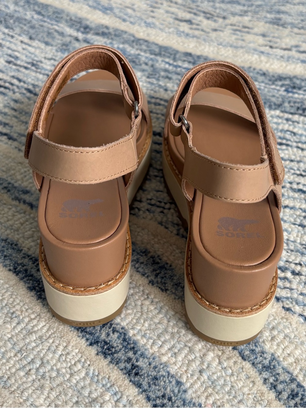 NWOT-Sorel Joanie IV Strap Wedge, Never Worn, No Box, Size 7.5 - Picture 3 of 7